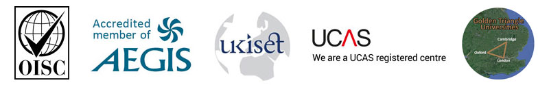 accreditations aegis oisc ukiset ucas g5 universities