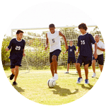 guardianship playing football